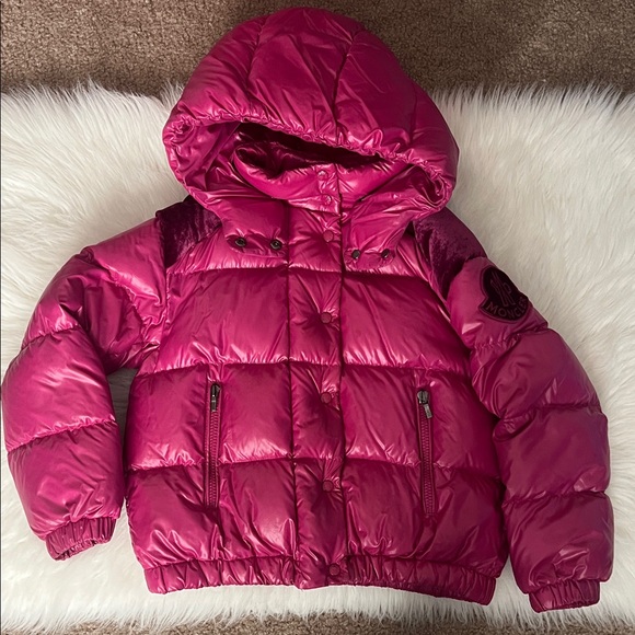 Moncler Other - Moncler Kids Pink Puffer Jacket